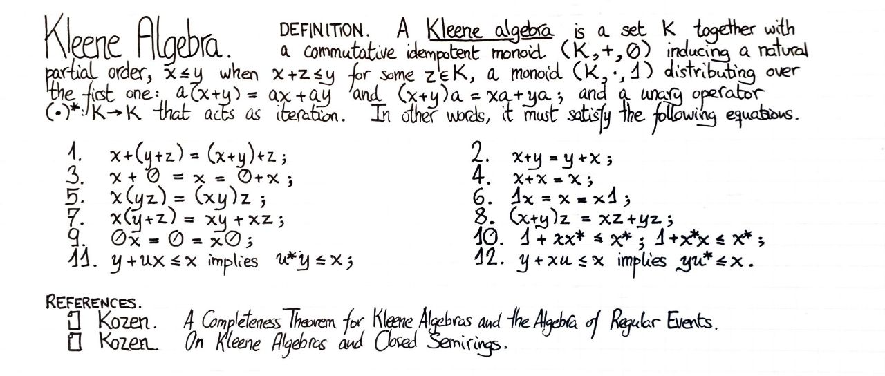 kleene-algebra