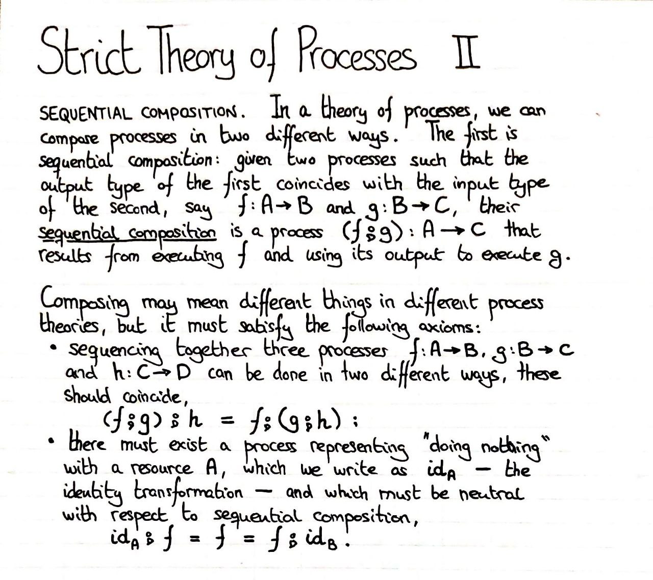 strict-theory-of-processes-ii