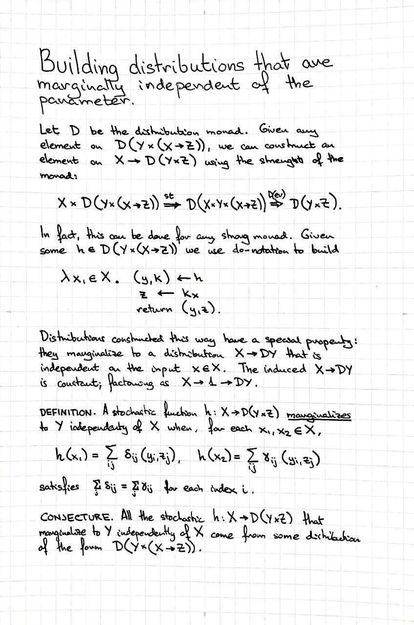 building-distributions-that-are-marginally-independent-of-the-parameter