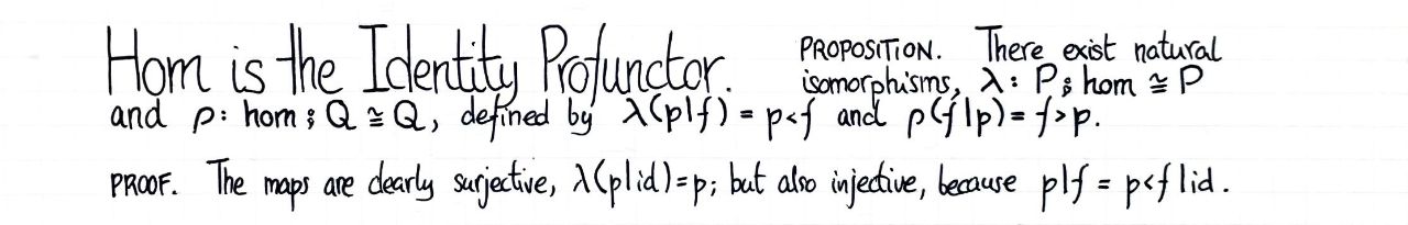 hom-is-the-identity-profunctor
