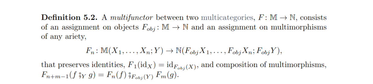 multifunctor