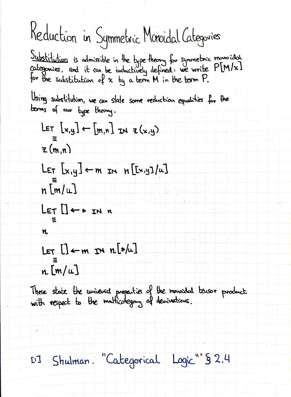reduction-in-symmetric-monoidal-categories
