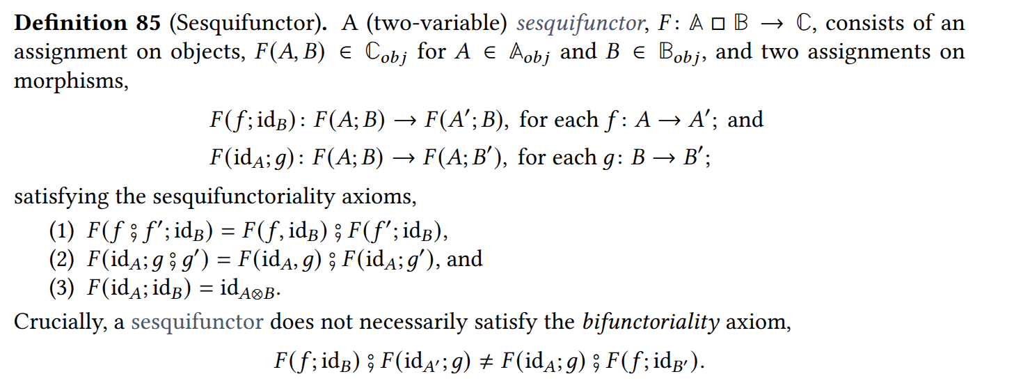 sesquifunctor-two-variable