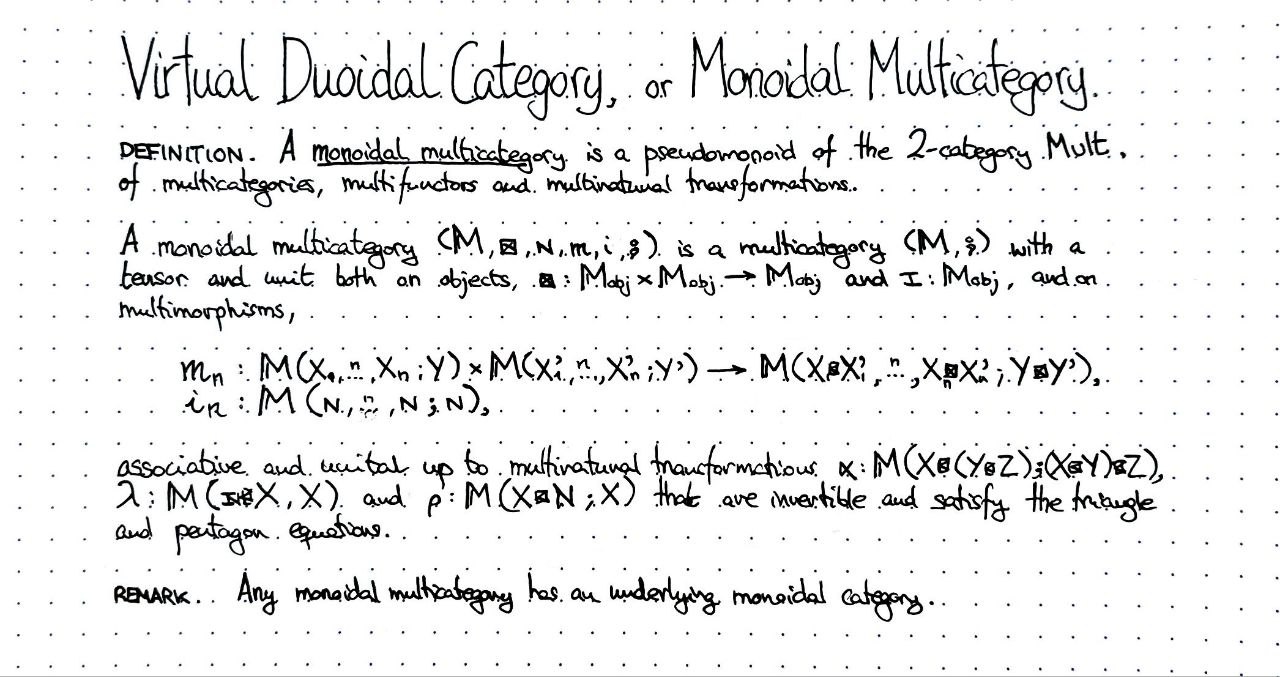 virtual-duoidal-category